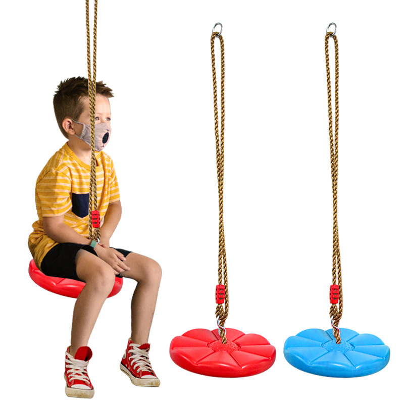 Kids Outdoor Climbing Frame - Balançoire à disque pour enfants, Sports