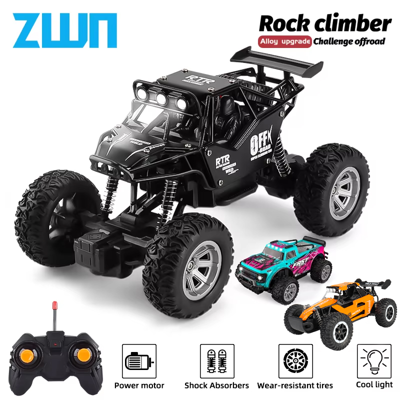 Kids Outdoor Dirt Toys - ZWN 1:16/1:20 2.4G modèle de voiture