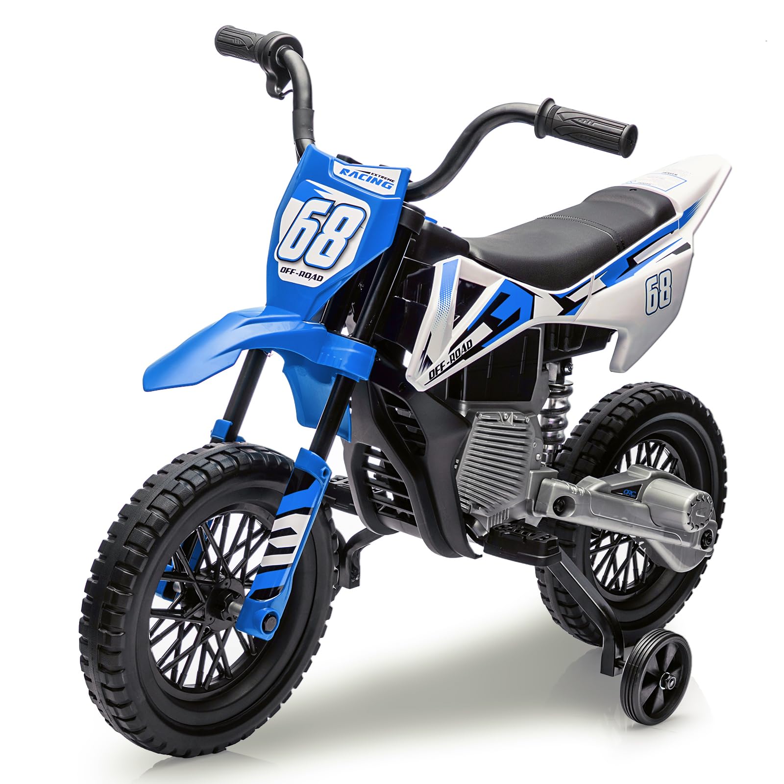 Kids Outdoor Dirt Toys - Moto électrique tout-terrain 12V pour enfants