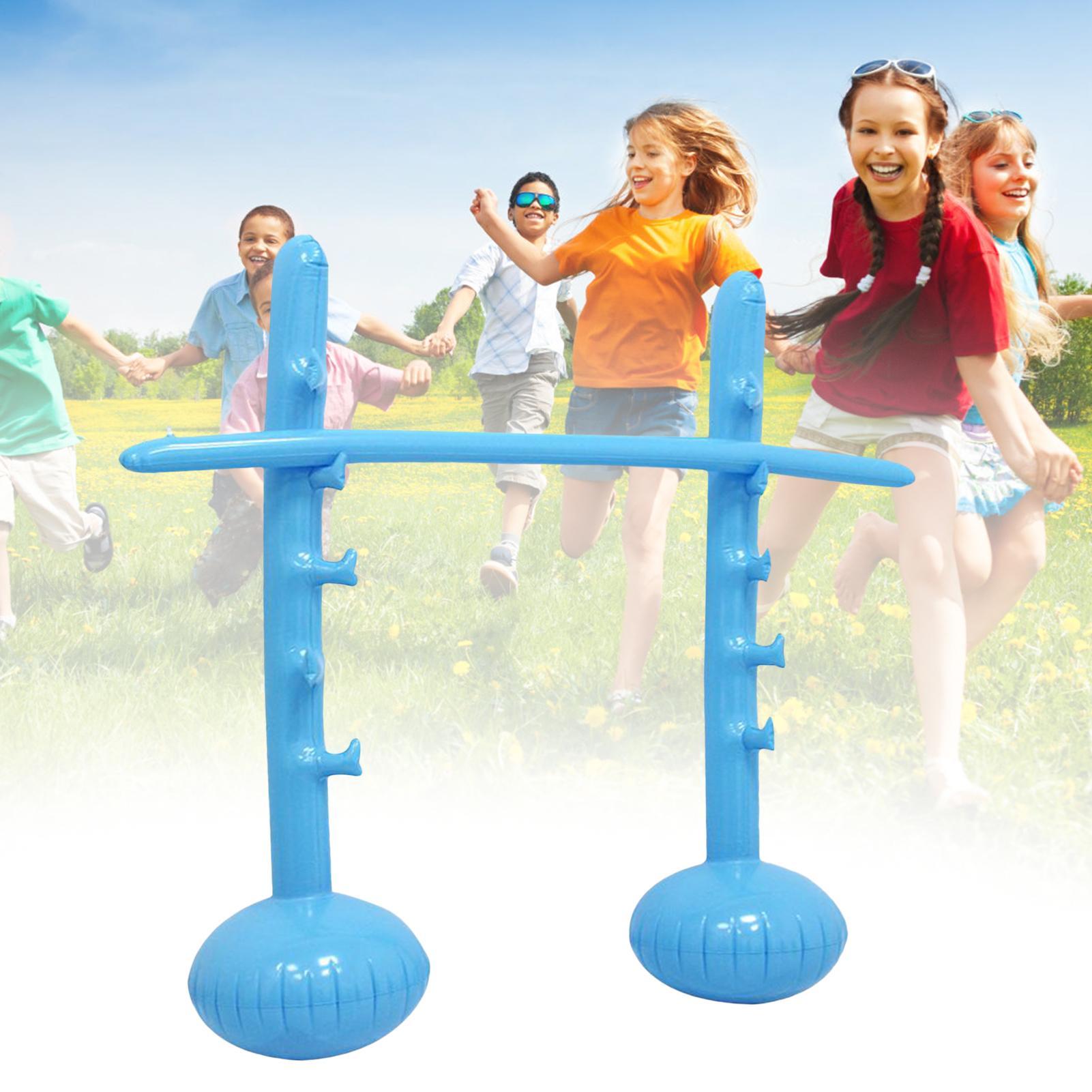 Kids Outdoor Yard Toys - Arche de jeu gonflable réglable en