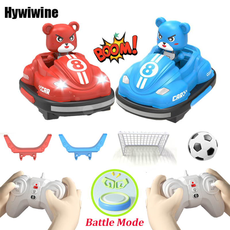 Kids Outdoor Dirt Toys - Voiture RC de combat pare-chocs 2.4G,