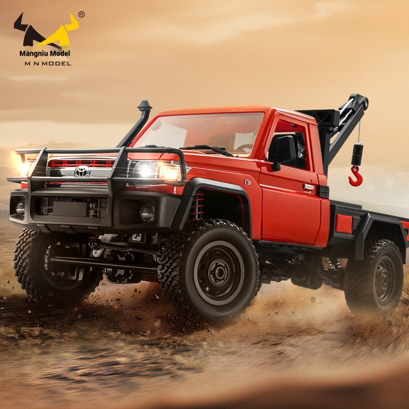 Kids Outdoor Dirt Toys - Camion grue télécommandé MN Model MN82T