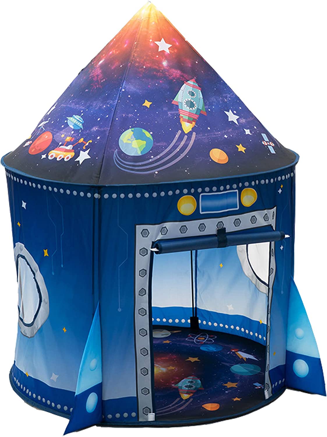 Kids Outdoor Teepee - Rocket Ship – tente de jeu