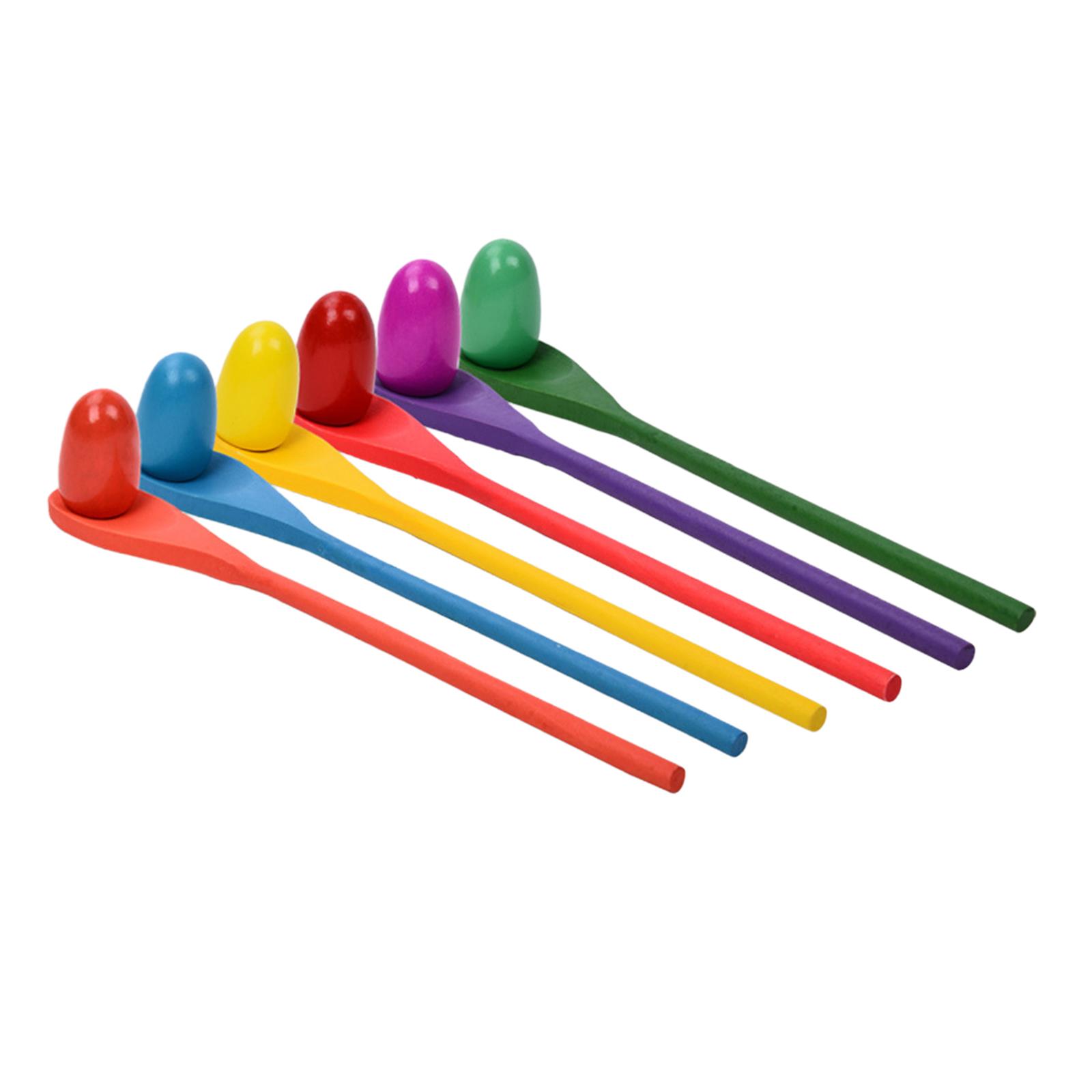 Kids Outdoor Yard Toys - Jeu de course aux cuillères à