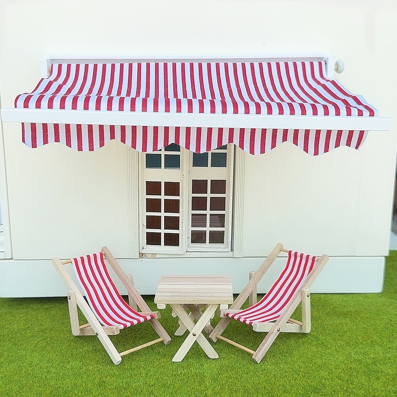 Kids Outdoor Doll House - Auvent de Simulation pour maison de