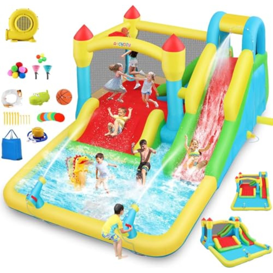 Structure gonflable aquatique  - Kids Outdoor Inflatable Water Slide avis et prix