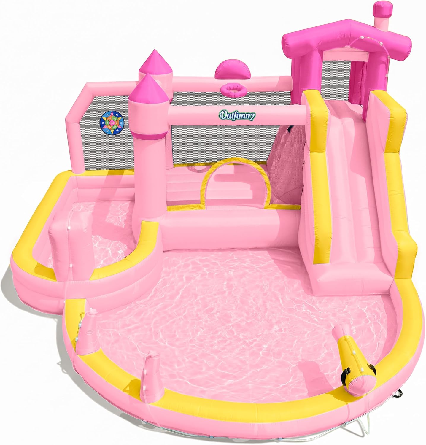 Toboggan aquatique gonflable r - Kids Outdoor Inflatable Water Slide avis et prix