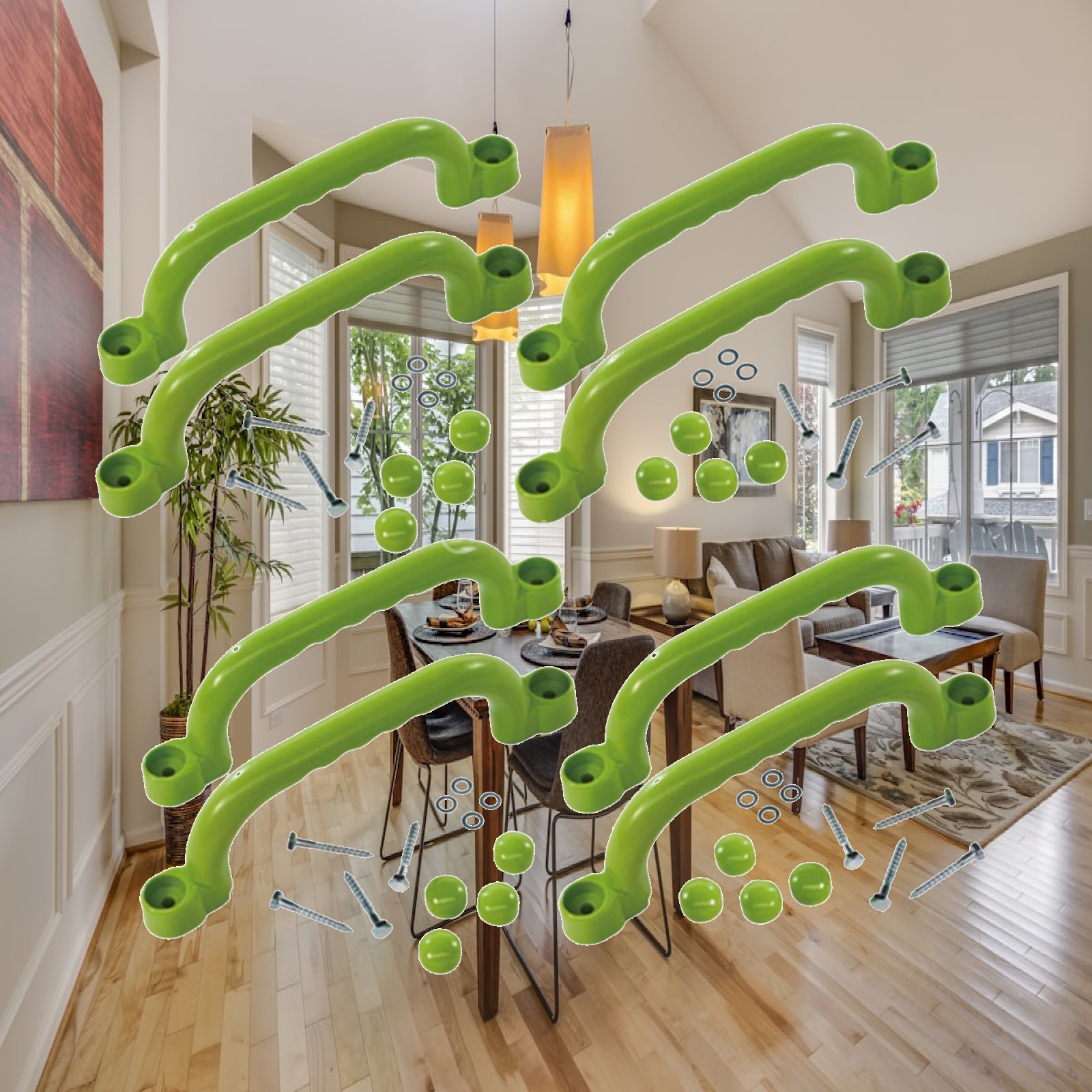 8x Poignées d'escalade pour en - Kids Outdoor Climbing Frame avis et prix