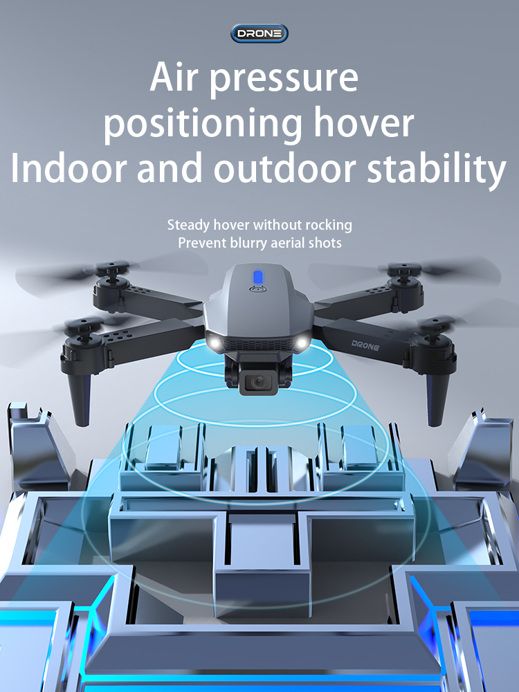Drone RC pliable E88 avec doub - Kids Outdoor Air Quality avis et prix