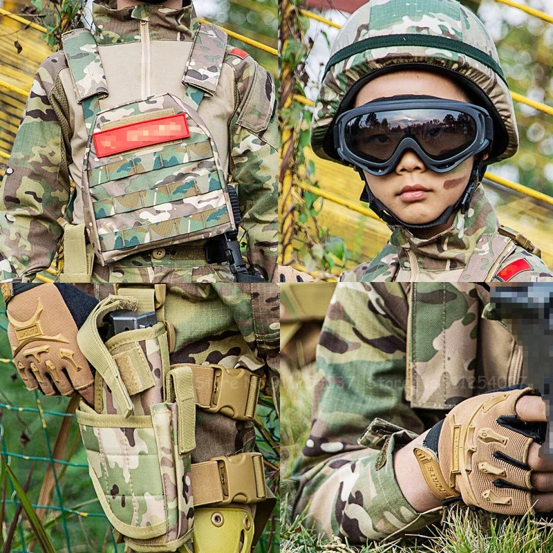 Combinaison de Camouflage tact - Kids Outdoor Youtube avis et prix