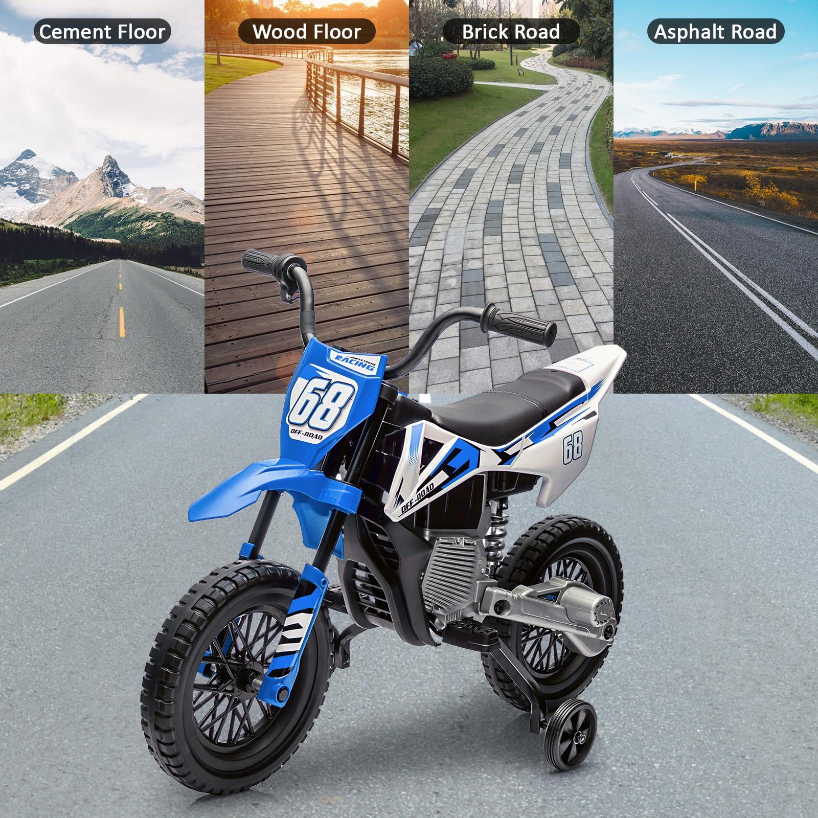 Moto électrique tout-terrain 1 - Kids Outdoor Dirt Toys avis et prix