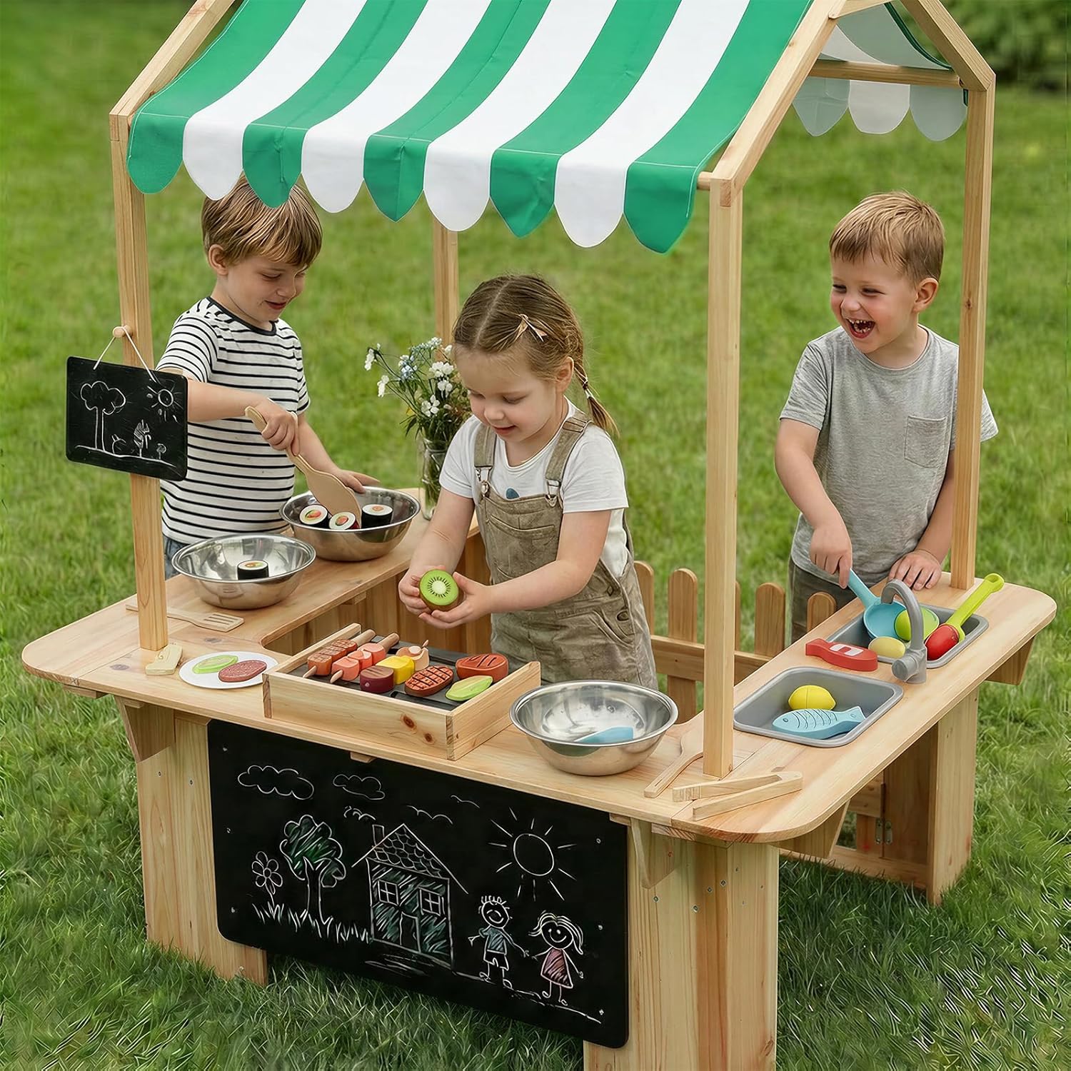 Maison de jeu d'extérieur pour - Kids Outdoor Bbq avis et prix
