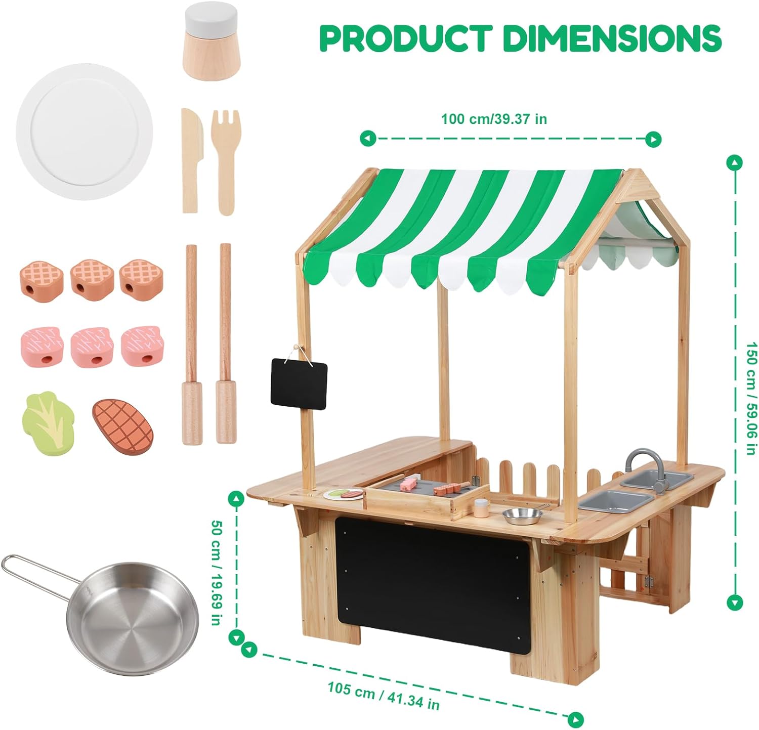Maison de jeu d'extérieur pour - Kids Outdoor Bbq avis et prix
