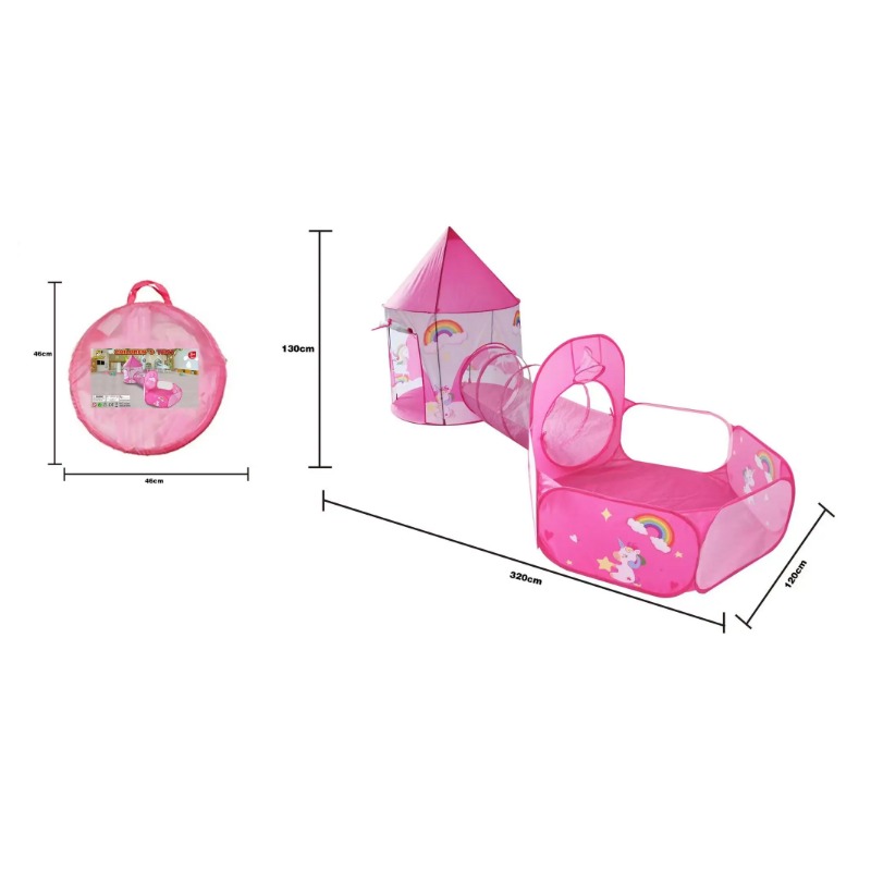 3 en 1 enfants tente maison Po - Kids Outdoor Teepee avis et prix