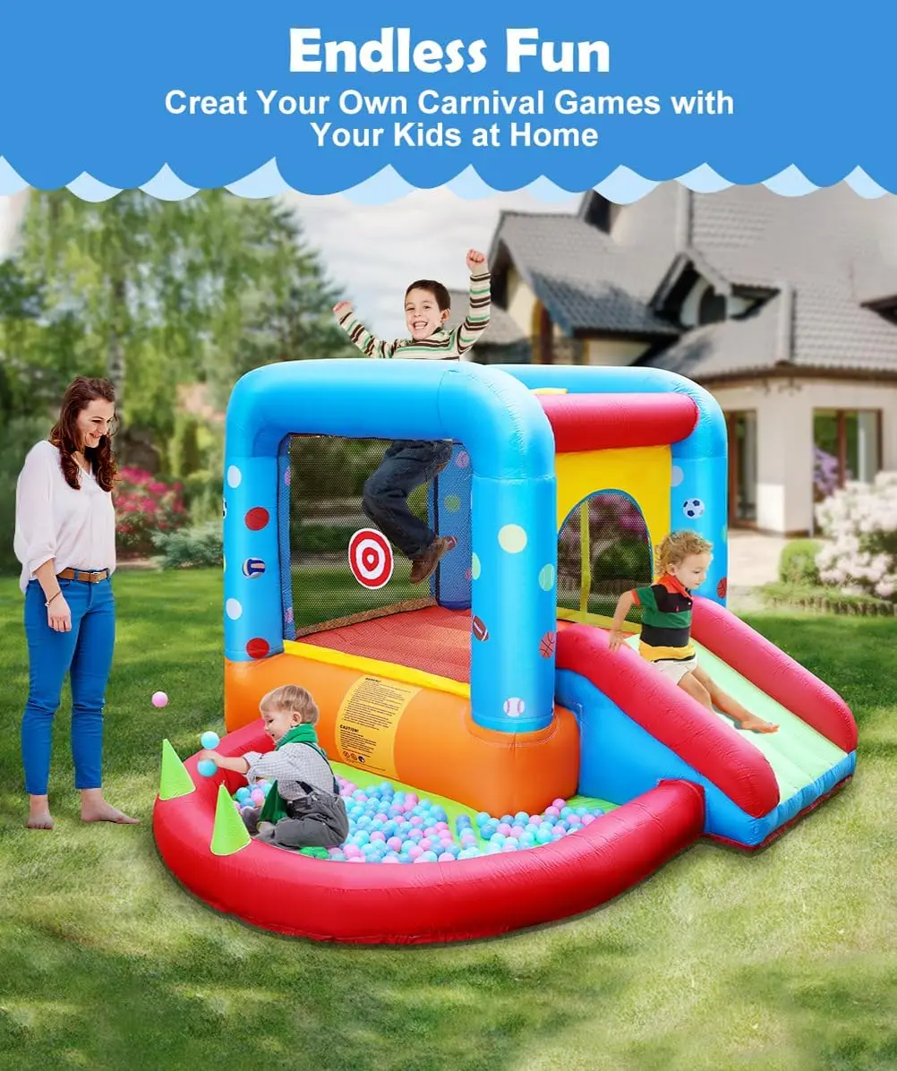 Château gonflable Step4Fun, to - Kids Outdoor Inflatable Water Slide avis et prix
