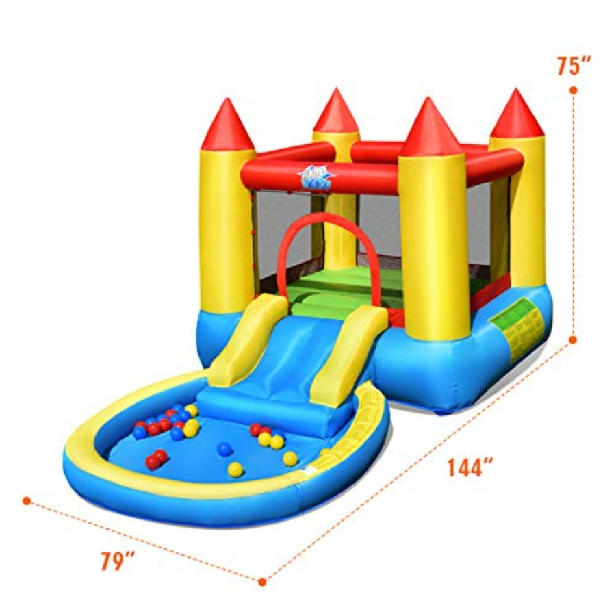 Structure gonflable de jardin  - Kids Outdoor Inflatable Water Slide avis et prix