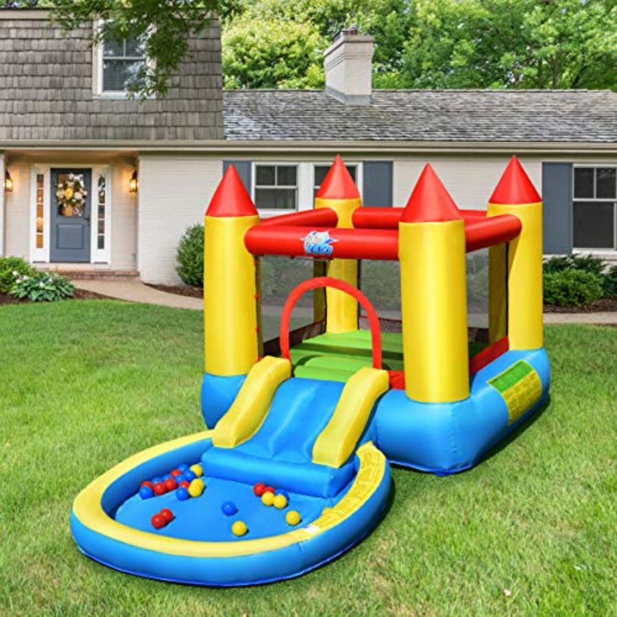 Structure gonflable de jardin  - Kids Outdoor Inflatable Water Slide avis et prix