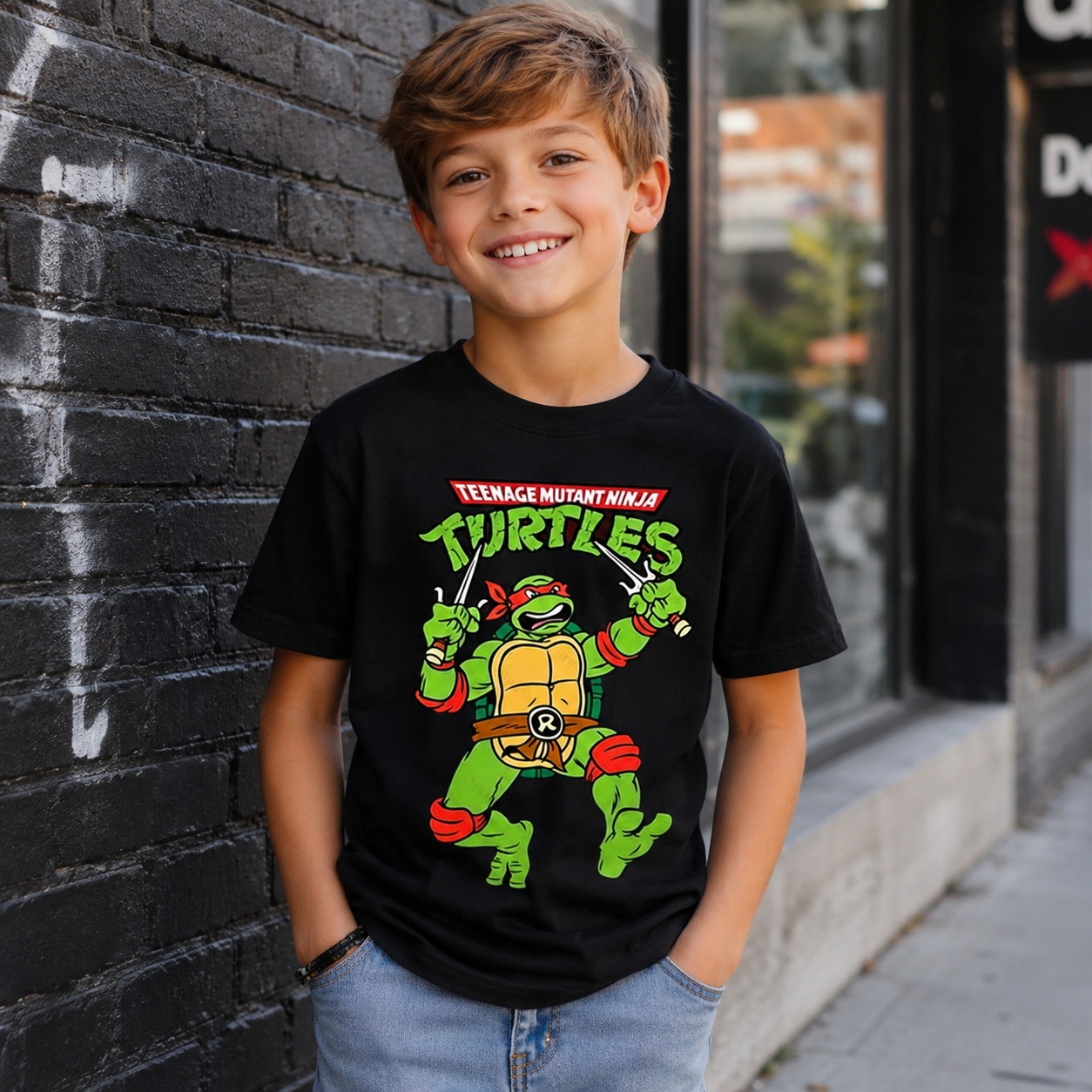T-shirt à manches courtes impr - Kids Outdoor Ninja avis et prix