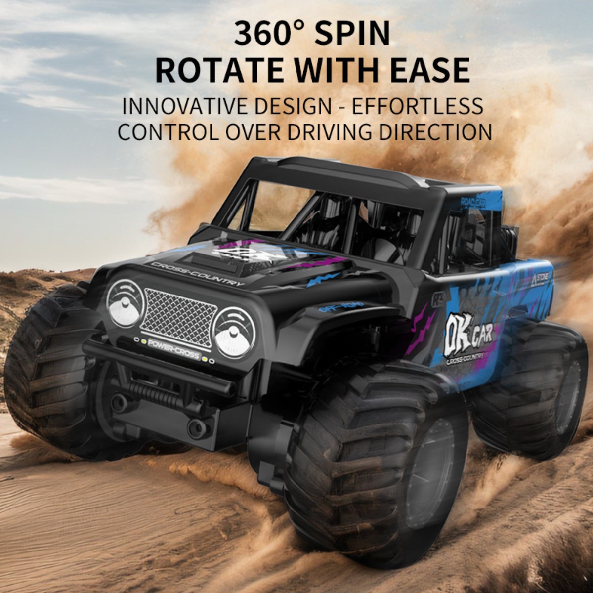 Voiture RC amphibie 4x4 tout-t - Kids Outdoor Dirt Toys avis et prix
