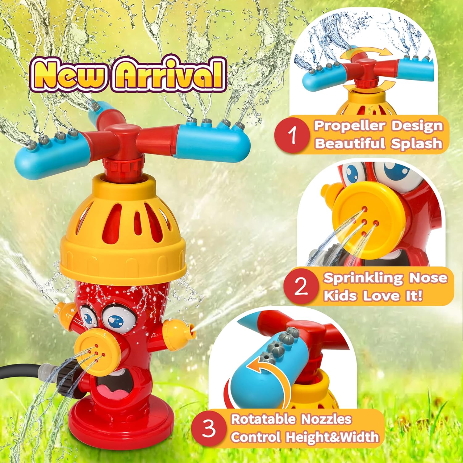 Jouet d'arrosage d'eau pour ja - Kids Outdoor Yard Toys avis et prix
