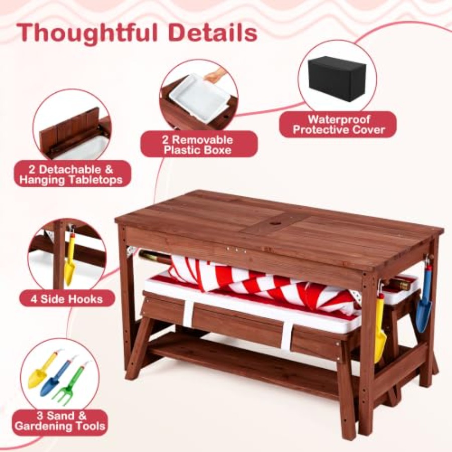 Table de pique-nique pour enfa - Kids Outdoor Water avis et prix