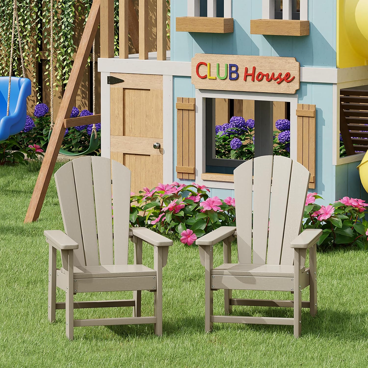 Ensemble de 2 chaises d'extéri - Kids Outdoor Lawn Chair avis et prix