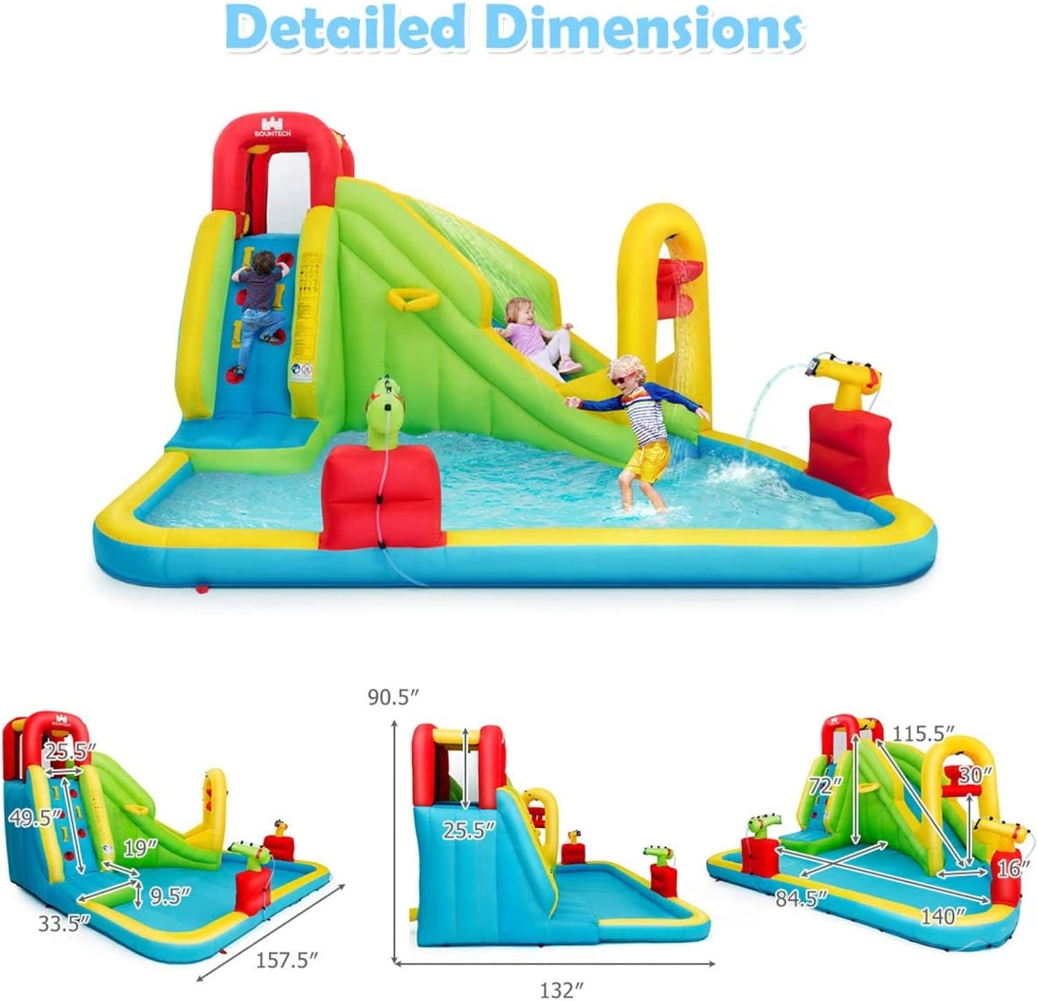 Parc aquatique gonflable géant - Kids Outdoor Water avis et prix