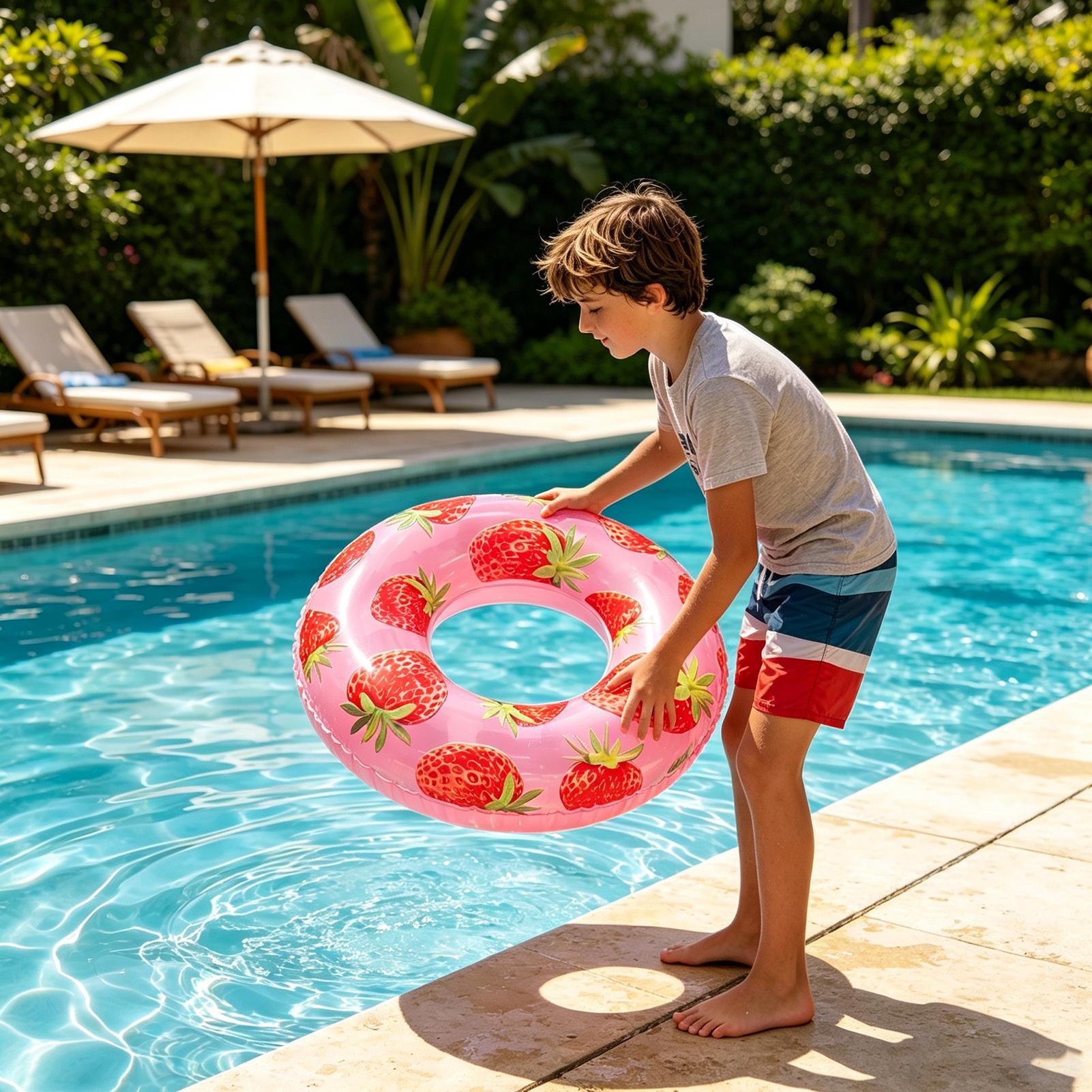 Bouée gonflable à motif de fru - Kids Outdoor Youtube avis et prix