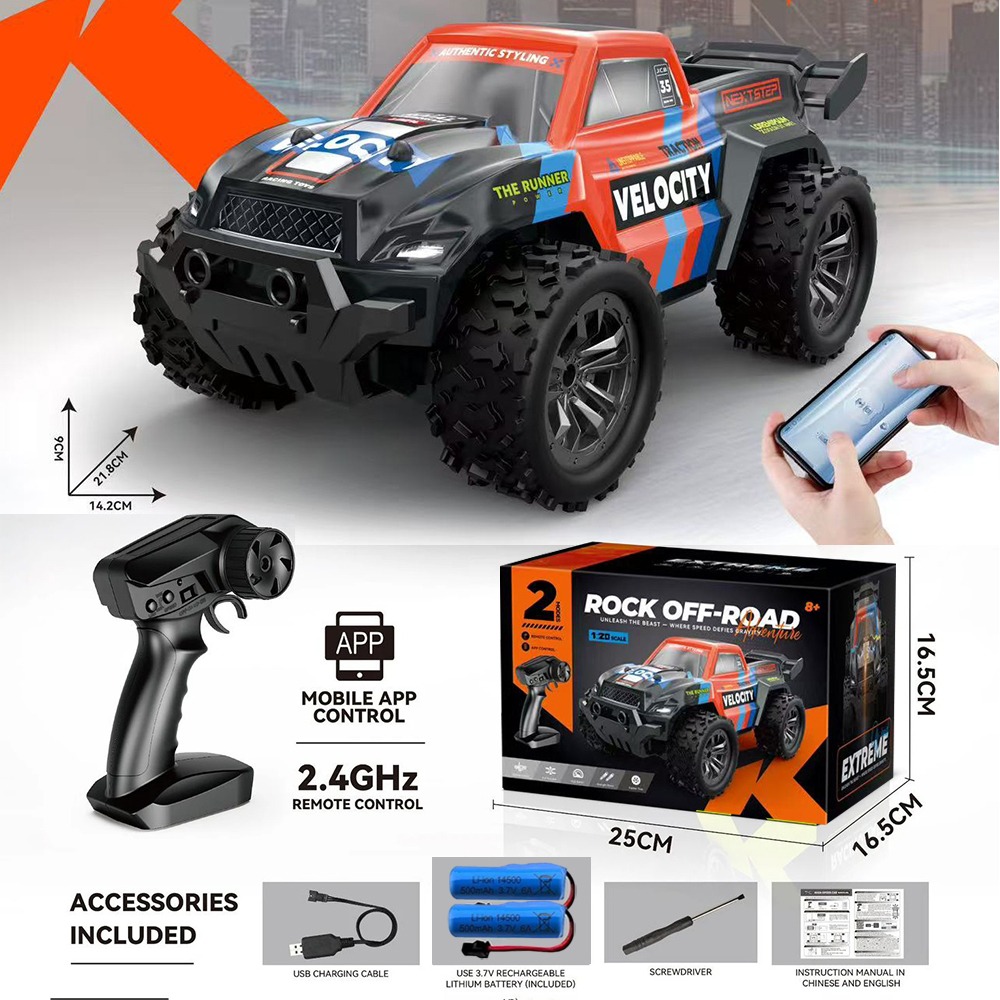 Camion monstre RC 1:20, voitur - Kids Outdoor Dirt Toys avis et prix