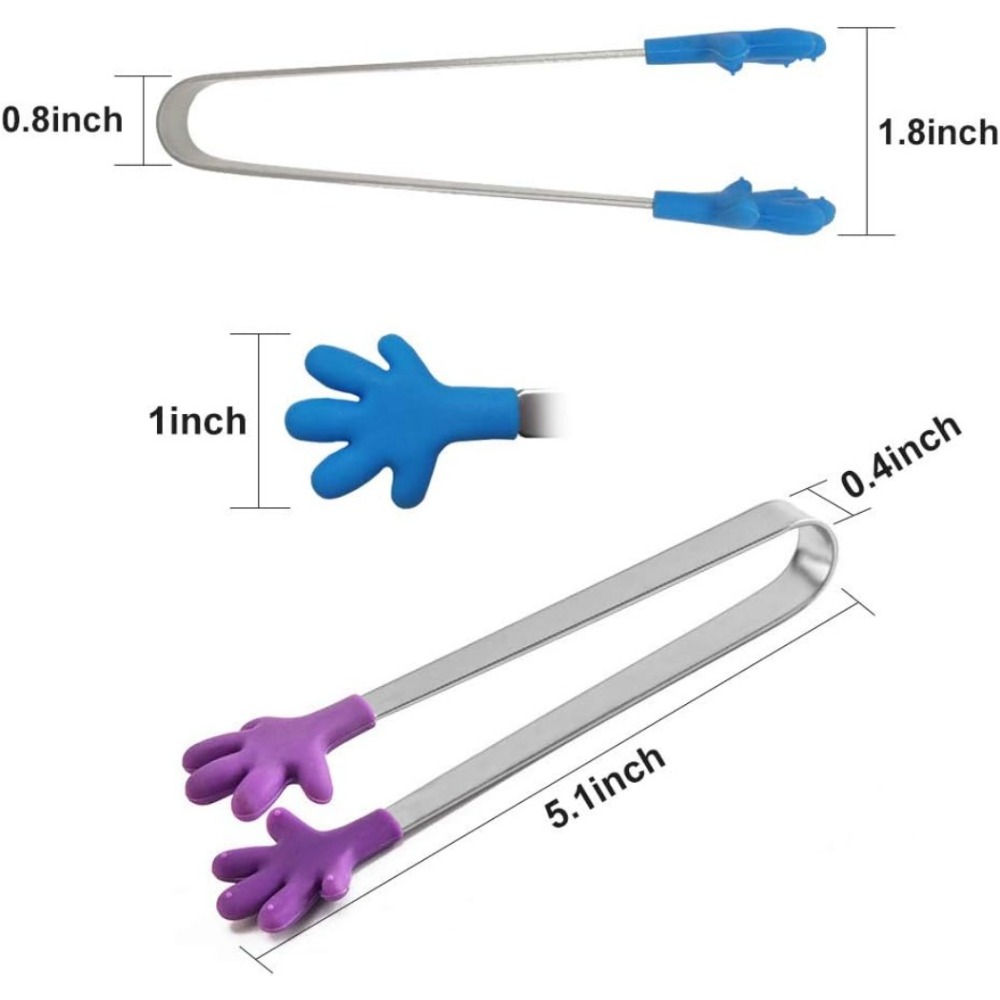 8 pièces Mini pinces en Silico - Kids Outdoor Bbq avis et prix
